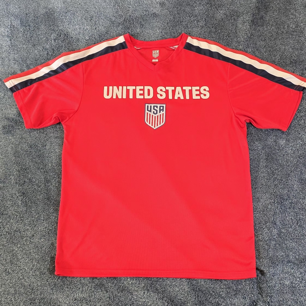 Just USA Red Men's Jersey